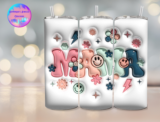 3D Mama Tumbler