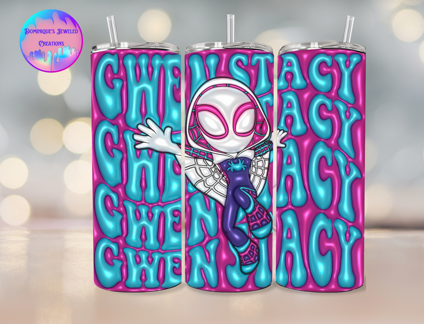 3D Gwen Stacy Tumbler