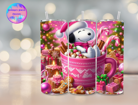 Christmas Snoopy Wonderland Tumbler