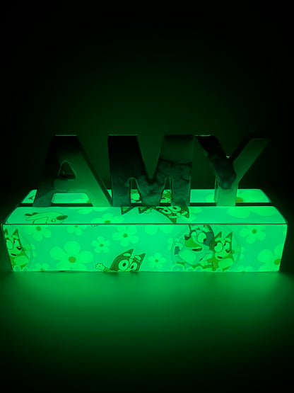 Customized Name Lamp