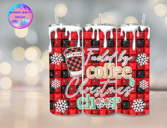 3D Christmas Cheer Tumbler