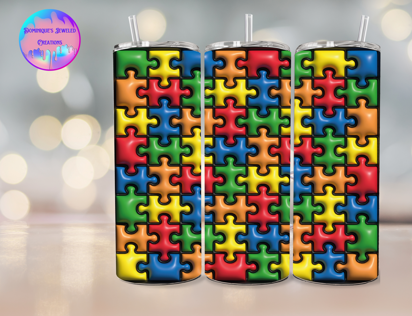 Autism Awareness Tumbler