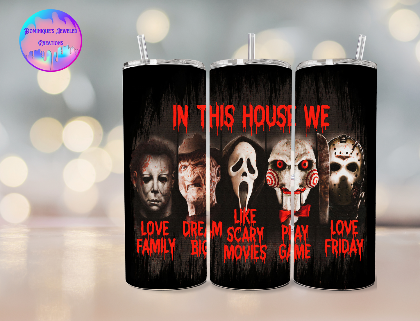 Horror House Tumbler