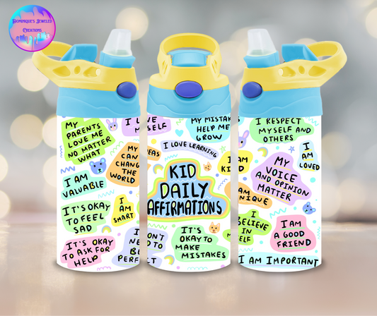 Kid's Affirmations Tumbler