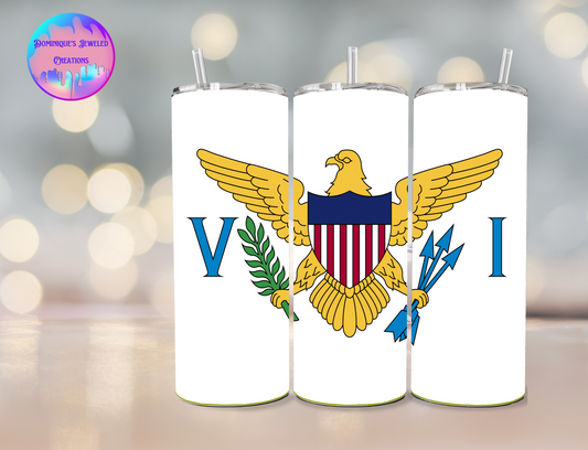 U.S. Virgin Islands Tumbler