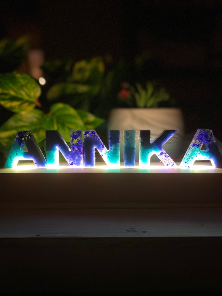 Customized Name Lamp