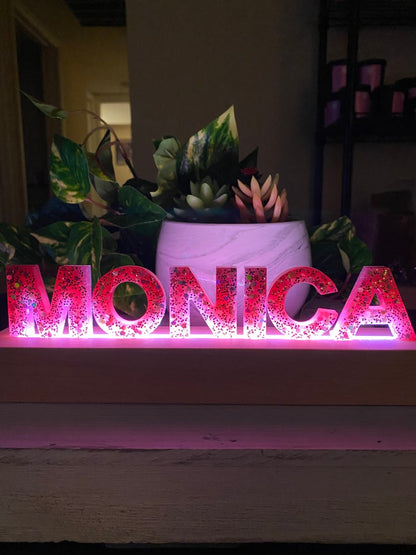 Customized Name Lamp