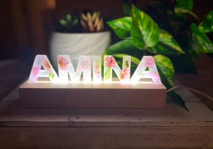 Customized Name Lamp